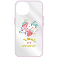 グルマンディーズ iPhone 14/13用耐衝撃ケース IIIIFIT CLEAR サンリオキャラクターズ マイメロディ SANG-254MM