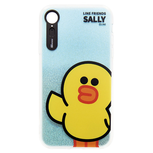 LINE FRIENDS iPhone XR用ケース LIGHT UP CASE ベーシック サリー KCL-LBA008-イメージ1