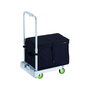 トラスコ中山 TRUSCO/樹脂台車 カルティオミニ weego 省音車輪 ホワイト THB付 FC149TW-1948181-イメージ1