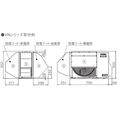 東芝 室外機防雪フード RB-X102F