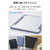 エレコム 13インチiPad Pro(M4)用 フラップケース 薄型軽量 カラーエッジ 背面クリア ブルーグレー TB-A25PLWVFCBG-イメージ4