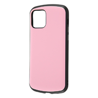 レイアウト iPhone 12/12 Pro用耐衝撃ケース ProCa ペールピンク RT-P27AC3/PP