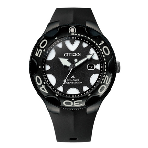 シチズン エコ・ドライブ腕時計 プロマスター MARINEシリーズ ダイバー200m ブラック BN0235-01E-イメージ1