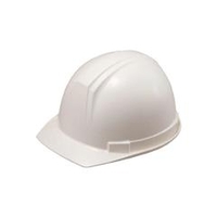 トラスコ中山 TRUSCO　ヘルメット　前ひさし型　ホワイト DPM-0169W