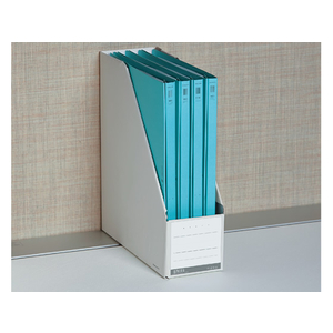 コクヨ ファイルボックス〈NEOS〉スタンド A4タテ オフホワイト F030947-ﾌ-NEL450W-イメージ5