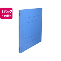 ビュートン フラットファイルPP 表紙幅広 A4タテ ロイヤルブルー 10冊 FC788YN-FF-A4SHW-RB