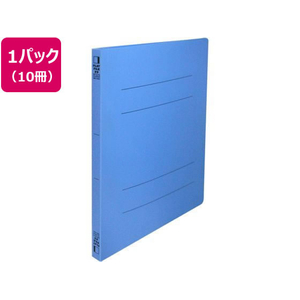 ビュートン フラットファイルPP 表紙幅広 A4タテ ロイヤルブルー 10冊 FC788YN-FF-A4SHW-RB-イメージ1
