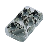 霜鳥製作所 S印 18-8 クッキー抜型 6pcs No.140 FCM7378-008155001