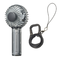 ドウシシャ 大風量クリアハンディファン ブラック FSB-54BBK