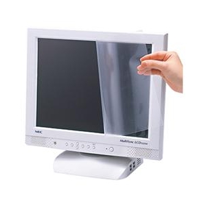 サンワサプライ 液晶保護フィルム(15．6型ワイド対応) LCD-156W-イメージ1