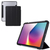 エレコム 13インチiPad Pro(M4)用 フラップケース 薄型軽量 カラーエッジ 背面クリア ブラック TB-A25PLWVFCBK-イメージ2