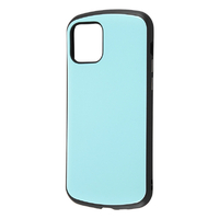 レイアウト iPhone 12/12 Pro用耐衝撃ケース ProCa ペールブルー RT-P27AC3/PA