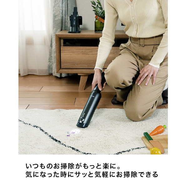 シャークニンジャ ハンディクリーナー EVOPOWER EX チャコールメタル WV416JGY EVOPOWER