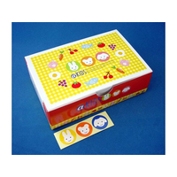 江戸川物産 キッズランチケース 3個入 FCN6150-BK-006