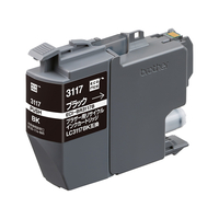 エコリカ ブラザー用リサイクルインクカートリッジ LC3117BK F385964-ECI-BR3117B