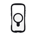 Hamee iPhone 17Pro用Magsynq強化ガラスクリアケース iFace Reflection ブラック 41-183209