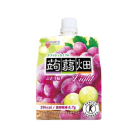 マンナンライフ クラッシュタイプの蒟蒻畑 ライトぶどう味 150g FCU0348