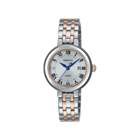 カシオ ソーラー腕時計 SHEEN シルバー/ピンクゴールド SHS-4530SPGJ-7AJF