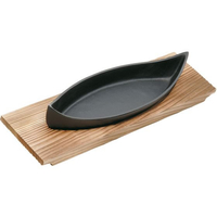 東伸販売 五進 鉄 ゴンドラプレート 木台付(M-23) FC968LN-5355900