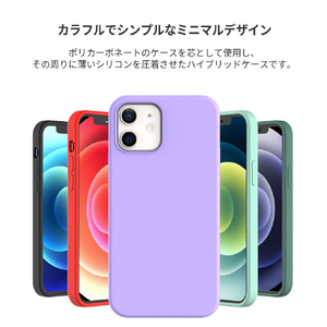 araree iPhone 12 mini用ケース Typo Skin パイングリーン AR20321I12MN-イメージ4