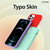 araree iPhone 12 mini用ケース Typo Skin パイングリーン AR20321I12MN-イメージ2