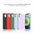 araree iPhone 12 mini用ケース Typo Skin パイングリーン AR20321I12MN-イメージ3