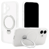 ラスタバナナ iPhone 17用ZEROSAFE 極 回転スタンド 磁力充電対応 フロストホワイト 8897IP5AZSFWH