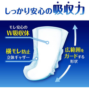 クレシア ポイズメンズパッド 安心吸収タイプ お徳パック 20枚 FCF766U-88413-イメージ6