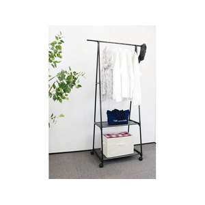 トレードワン シンプルフリーラック 2段 ブラック FCC5354-30693-イメージ5