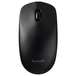 エレコム Bluetooth 光学式マウス[3ボタン/Lサイズ] ブラック M-LE10BRBK-イメージ1