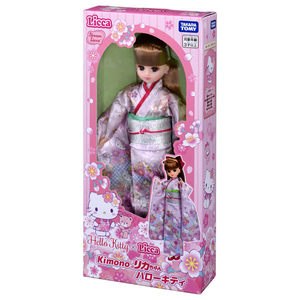 タカラトミー リカちゃん Kimonoリカちゃん ハロー キティ KIMONOﾘｶﾁﾔﾝﾊﾛ-ｷﾃｲ-イメージ4