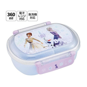 スケーター ふわっとタイトランチボックス アナ雪26 360mL FCF059P-QAF2BA-イメージ1