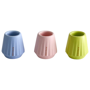 EPEIOS　JAPAN キスカップ陶器3個入り フローラル CC001ACUN1-イメージ1