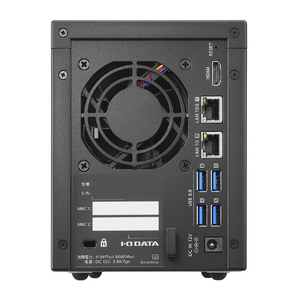 I・Oデータ Windows OS搭載 ビジネスNAS(2ドライブ搭載)8TB LAN DISK HDL2-Z22SATB08-イメージ4
