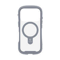 Hamee iPhone 17Pro用Magsynq強化ガラスクリアケース iFace Reflection グレー 41-183216
