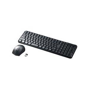 サンワサプライ マウス付きワイヤレスキーボード ブラック SKB-WL25SETBK サンワサプライ マウス付きワイヤレスキーボード ブラック SKB-WL25SETBK