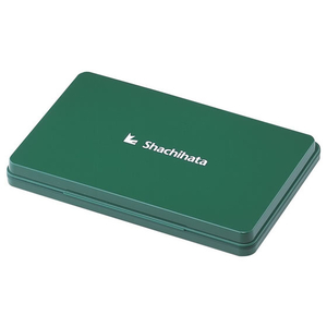 シヤチハタ スタンプ台 特大形 緑 F028424-HGN-4-G-イメージ1