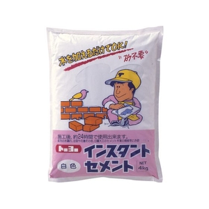 MATERAN/インスタントセメント 白 4kg 1袋入 NO5125 FCA879R-4590167-イメージ1