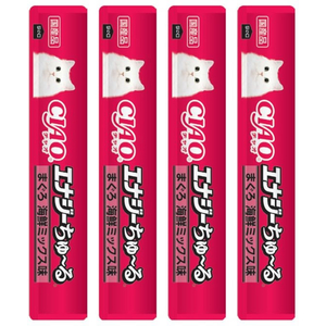 いなば CIAO ちゅーる エナジーちゅーるまぐろ海鮮ミックス味 14g×20P FCF653N-イメージ2