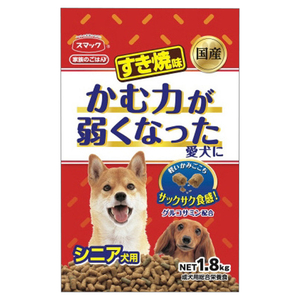 スマック 家族のごはん すき焼味 11歳以上用 1．8kg ｶｿﾞｸﾉｺﾞﾊﾝｽｷﾔｷｱｼﾞｼﾆｱ1.8KG-イメージ1