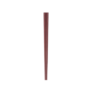 曙産業 10角 ぐる麺箸 23cm 朱 FC63571-GM-4016-イメージ1