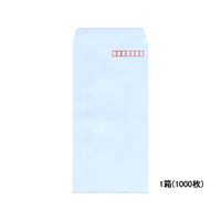 イムラ封筒 長3フレッシュトーン封筒 アクア 1000枚 1箱(1000枚) F816078-N3S-535