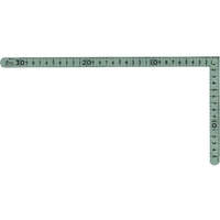 シンワ測定 曲尺小型 平ステン30cm×15cm 表裏同目 330163151.1±0.2mm FC797JL-4326750