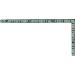 シンワ測定 曲尺小型 平ステン30cm×15cm 表裏同目 330163151.1±0.2mm FC797JL-4326750-イメージ1