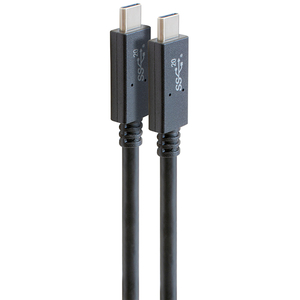 GOPPA USB3．2 Gen2×2 USB Type-Cケーブル(0．5m) ブラック GP-CCU325A05M/B-イメージ2