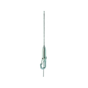 トラスコ中山 ピクチャーレール用 フック付きワイヤー 1.5Φ×2M FC667EZ-2065735-イメージ1