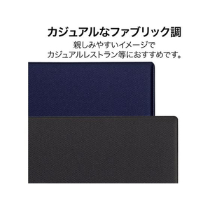 オープン工業 メニューファイル A4 4頁 青 FCF766T-MN-151-BU-イメージ2