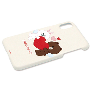LINE FRIENDS iPhone XR用ケース SLIM FIT CUPID LOVE スウィートハート1 KCL-SCL007-イメージ2
