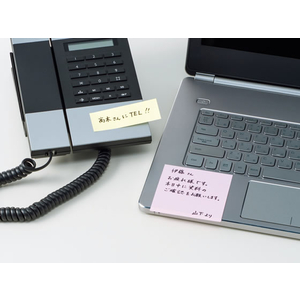 ライオン事務器 ふせんリペタ 貼ってはがせるメモ RL-10 イエロー F114433-138-20/RL-10-イメージ2