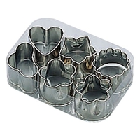 霜鳥製作所 S印 ビスケット抜型 6pcs 大 No.135 FCM7380-027171001